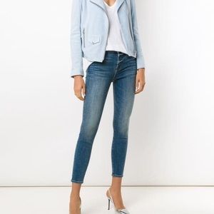 7 For All Mankind The High Waist Skinny Authentic